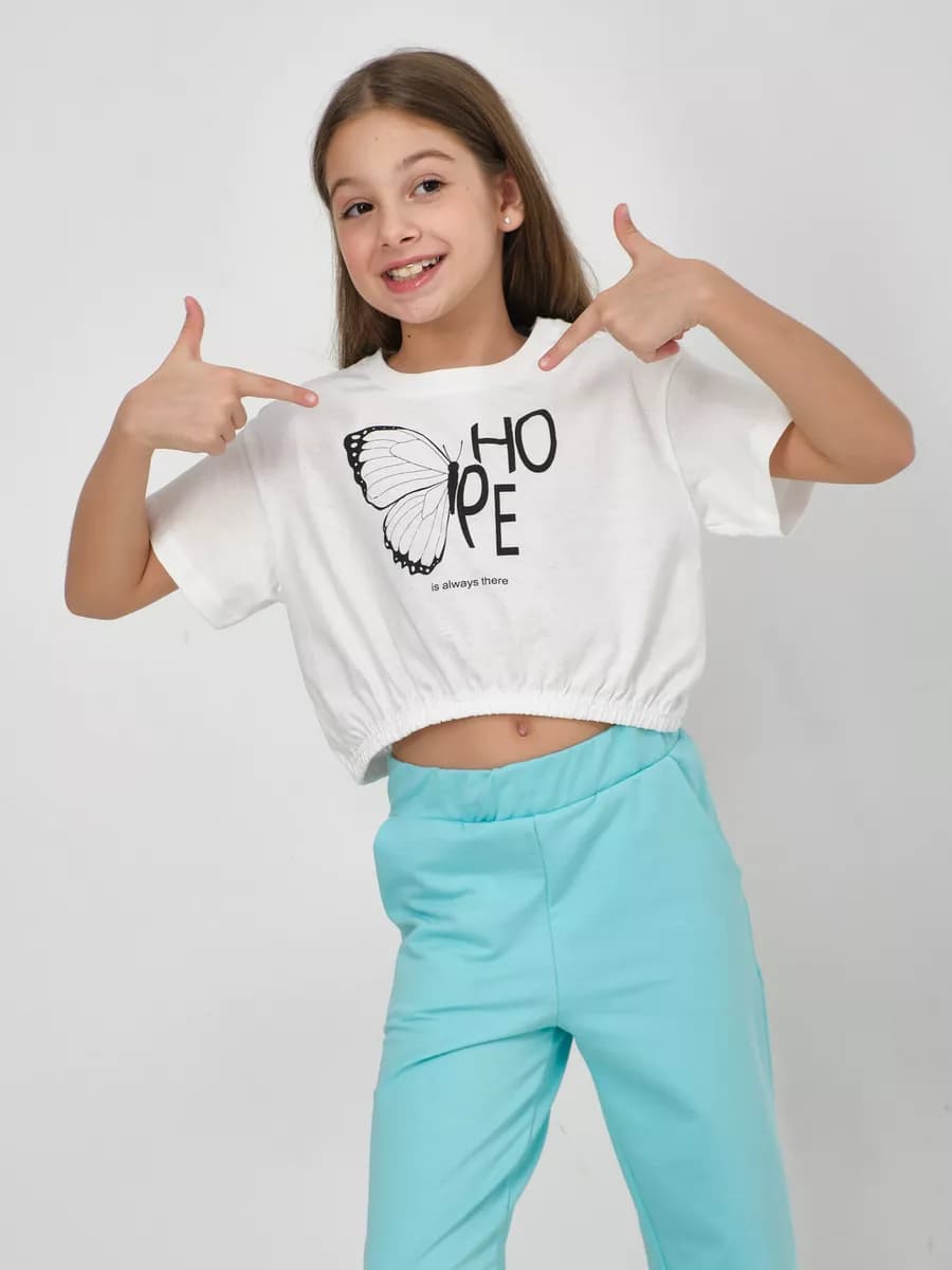 детская футболка топ - фото 1