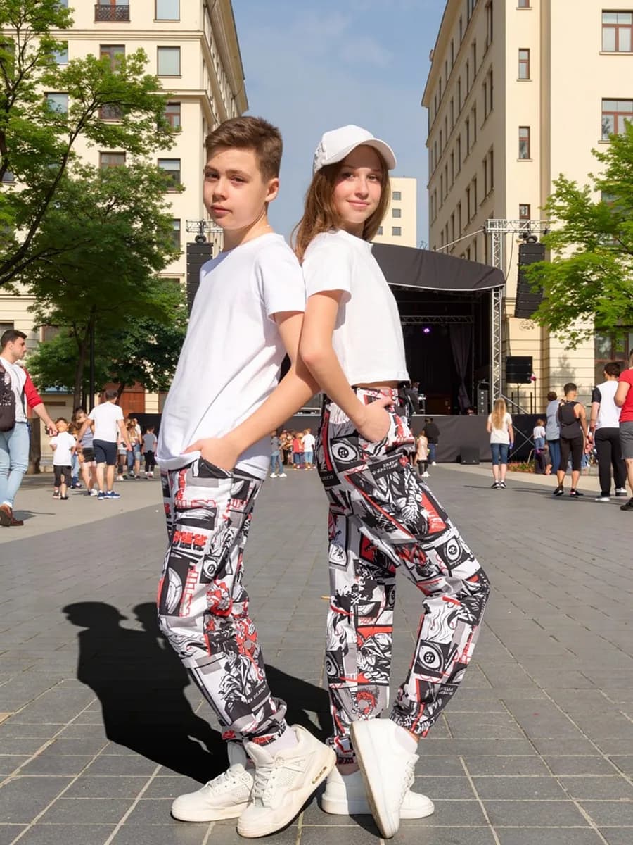 Брюки домашние для подростка аниме