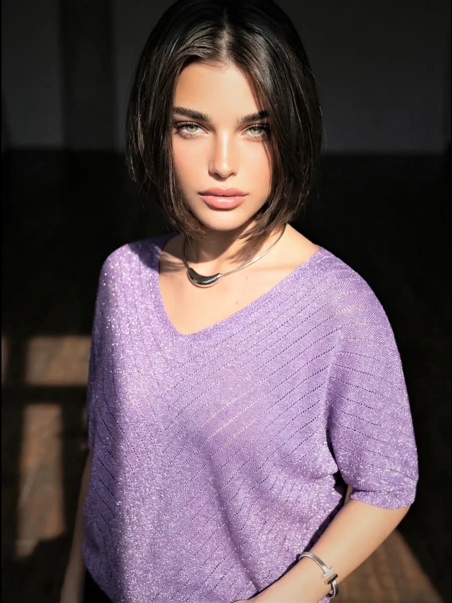 Джемпер оверсайз нарядный Кофта с люрексом