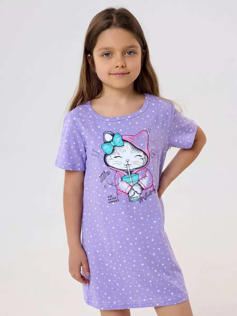 Ночная сорочка детская платье домашнее
