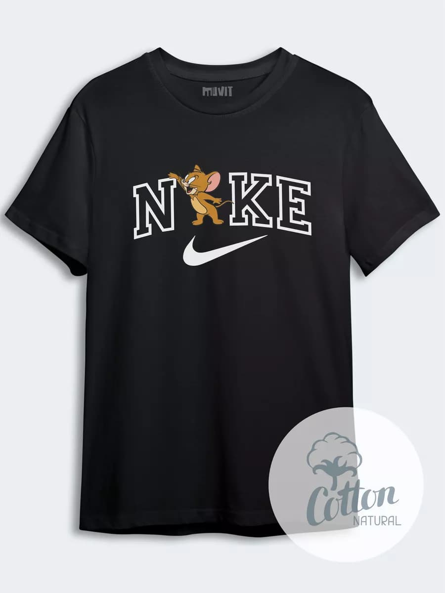 Черная футболка с принтом подростковая