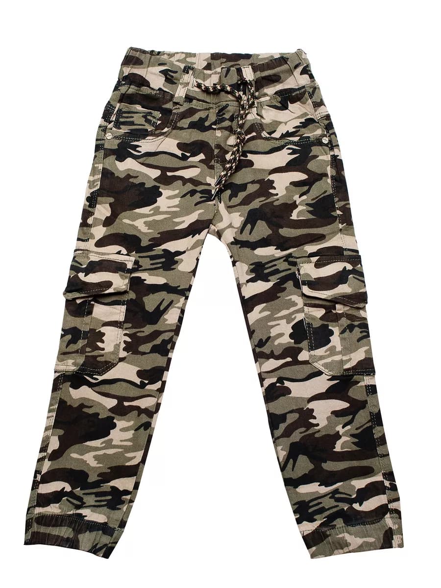 Джинсы джоггеры камуфляж