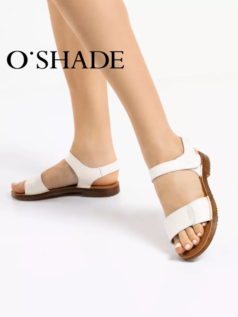 Босоножки женские без каблука