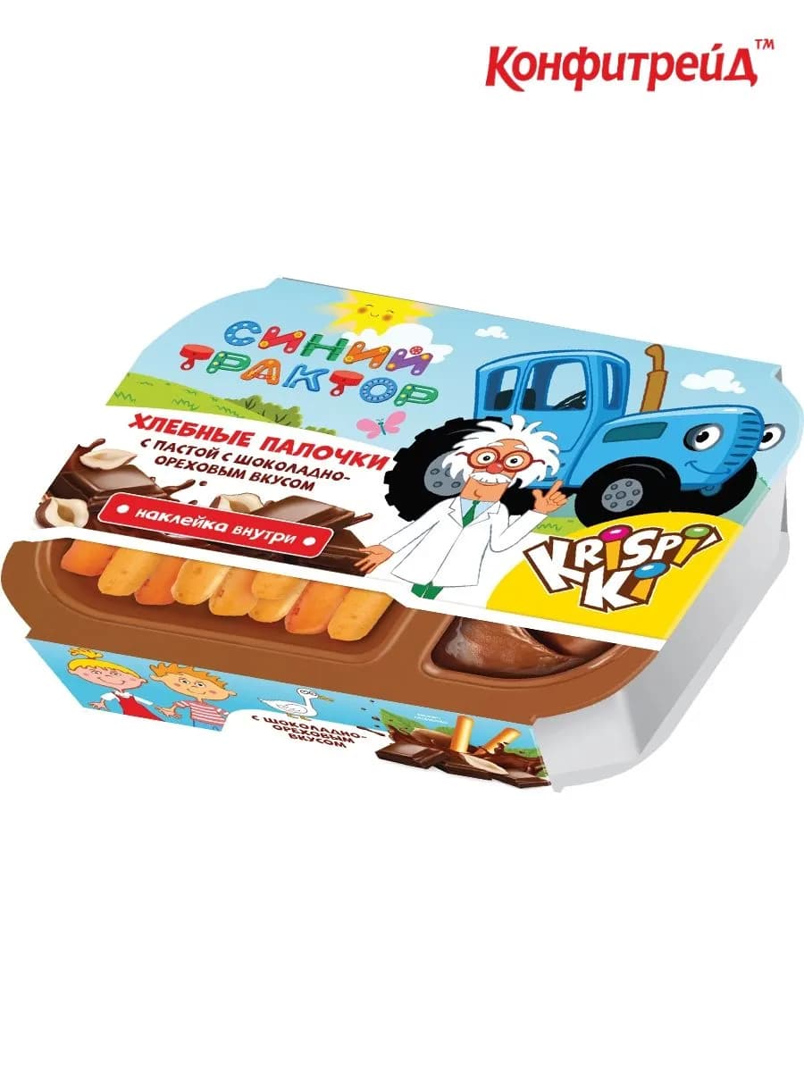 Хлебные палочки Синий Трактор Krispi'ki, 35 г