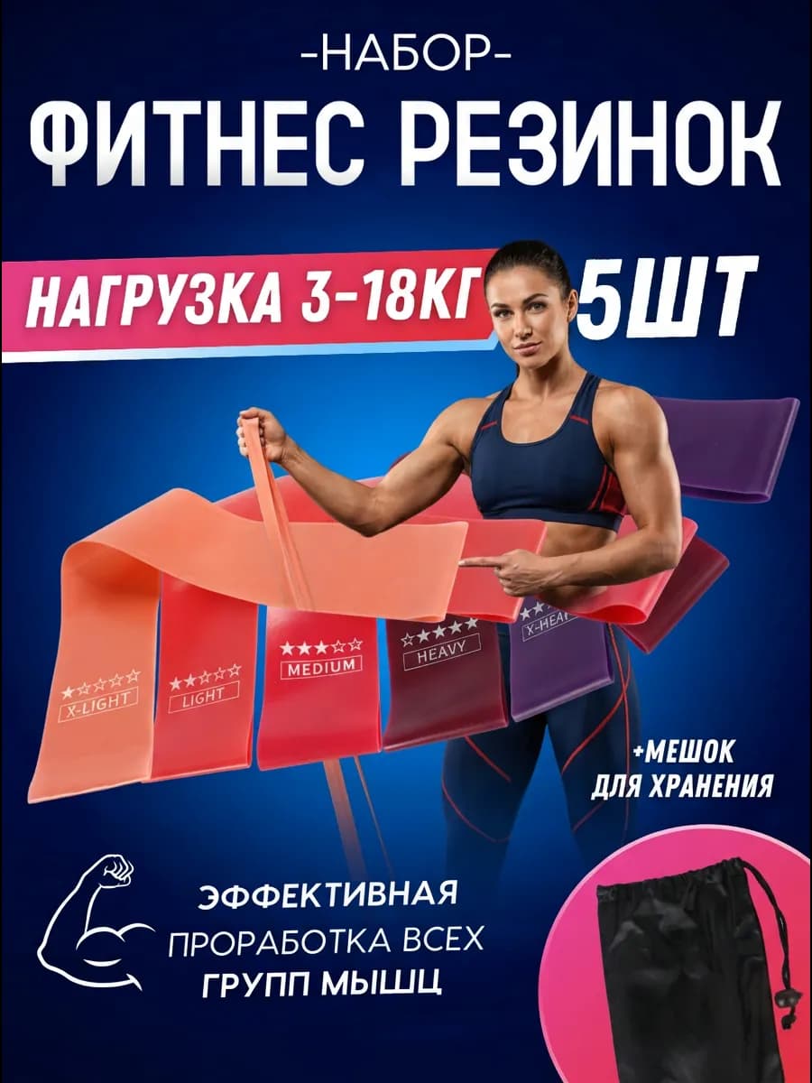 Резинки для фитнеса