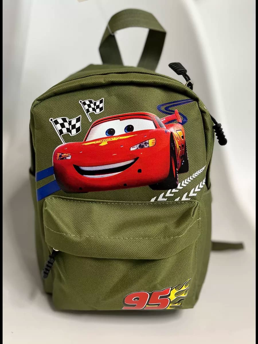 Рюкзак дошкольный в садик Тачки Молния Маккуин