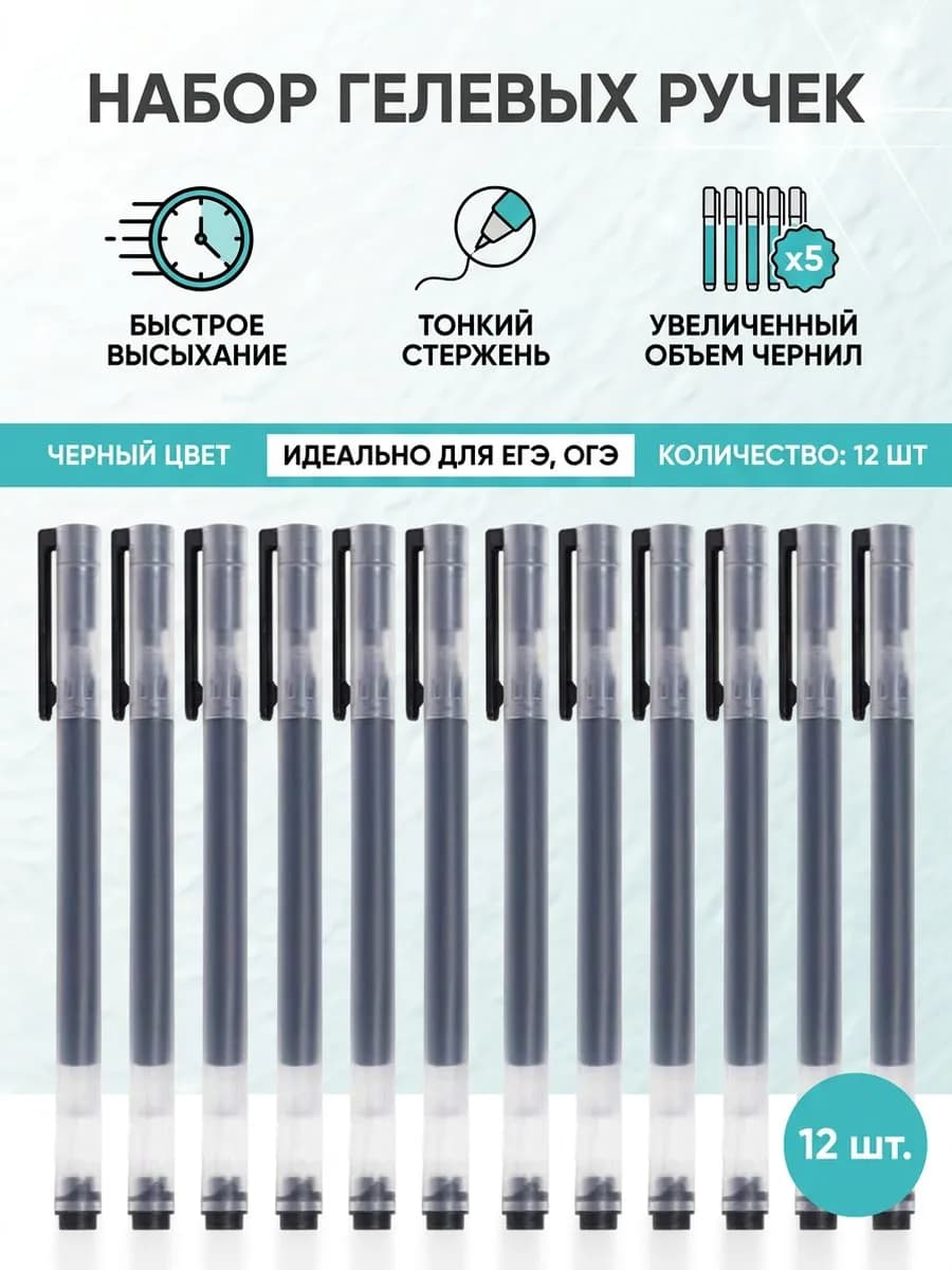 Гелевые ручки набор