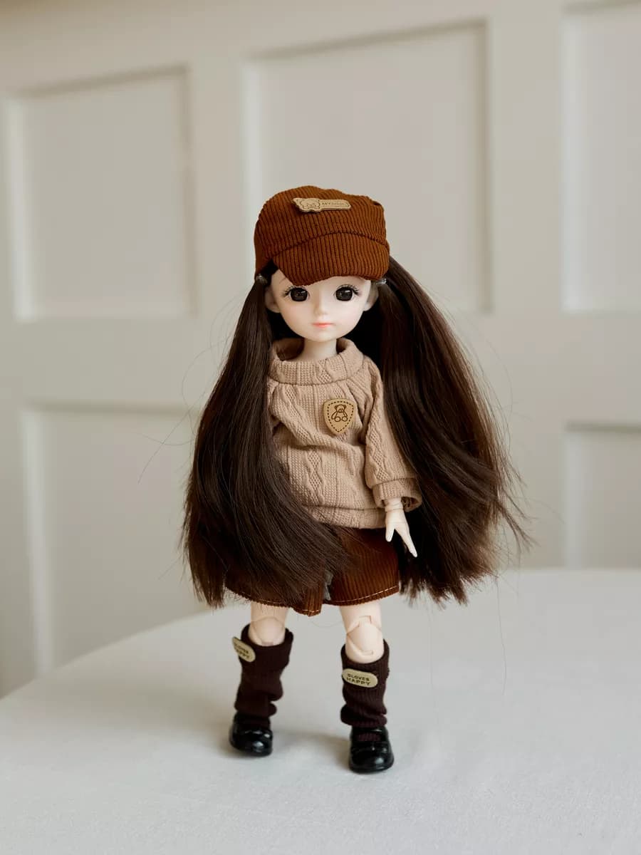 Кукла коллекционная BJD 31см Новый год День рождения