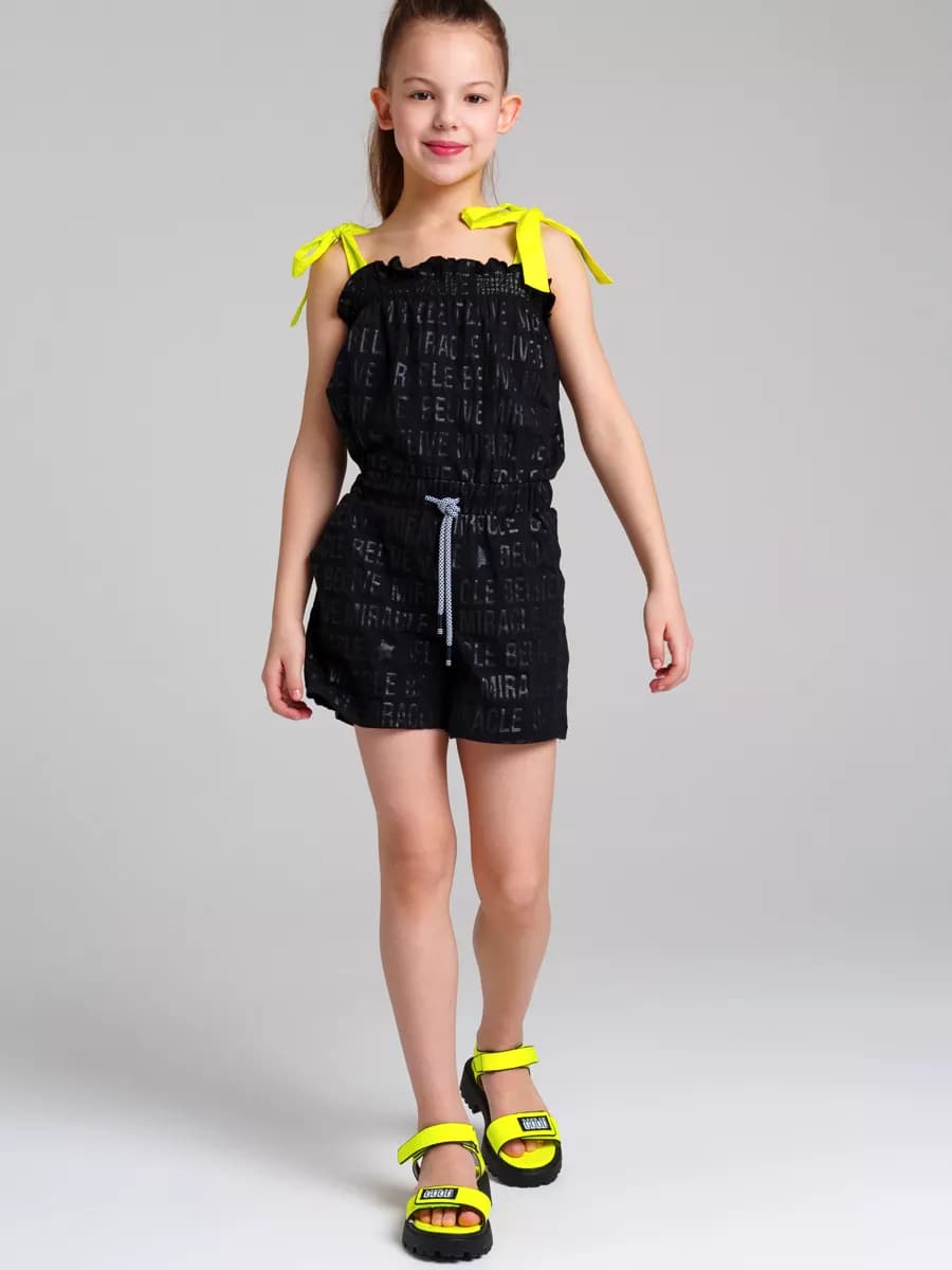 Полукомбинезон трикотажный - фото 1