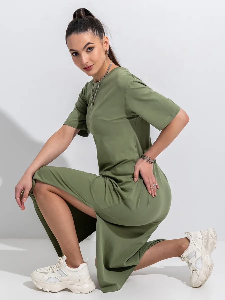 Платье женское длинное