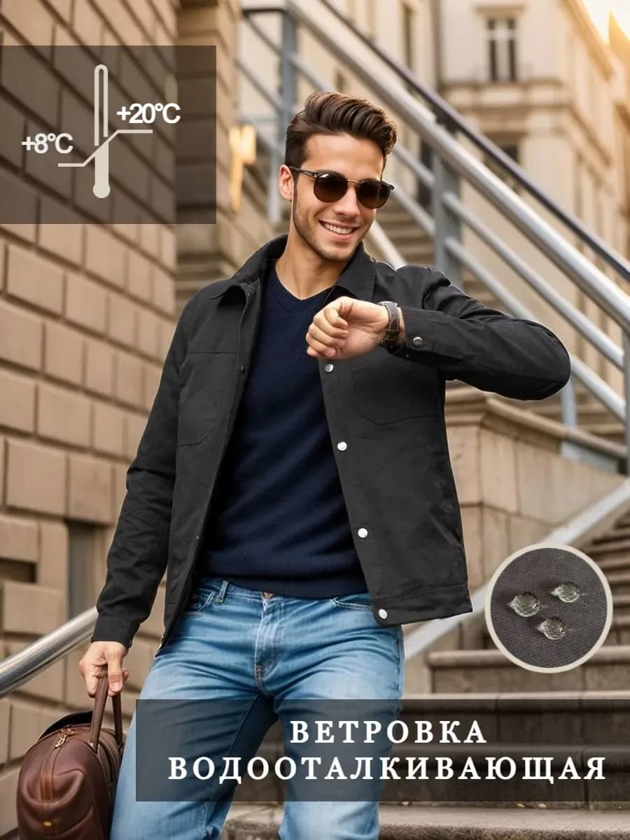Куртка легкая непромокаемая