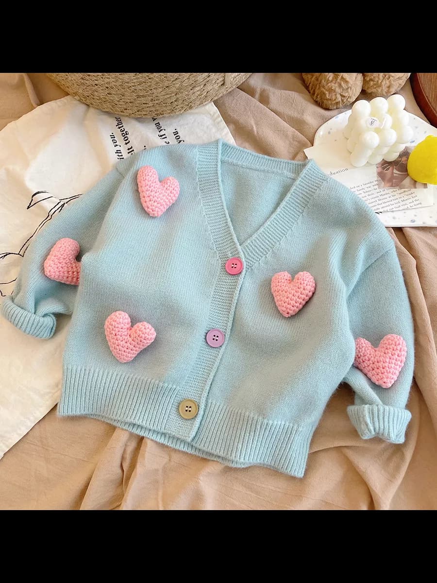 кофточка на пуговицах для девочек