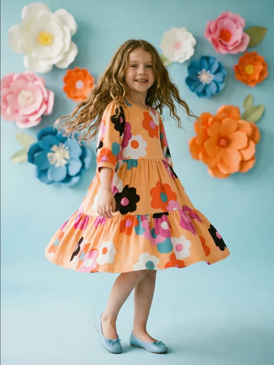 Платье для девочки в садик