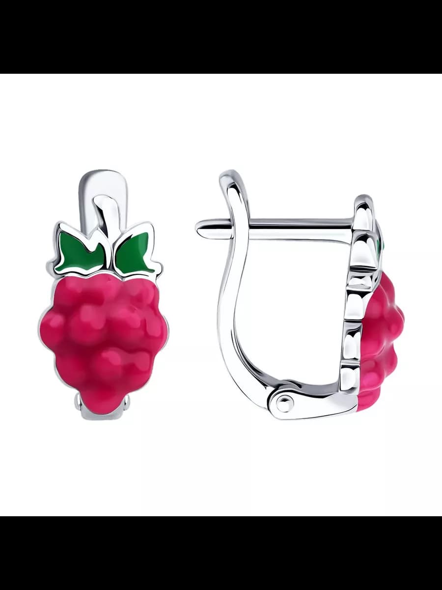 Серьги детские серебро 925, сережки ювелирные для девочек