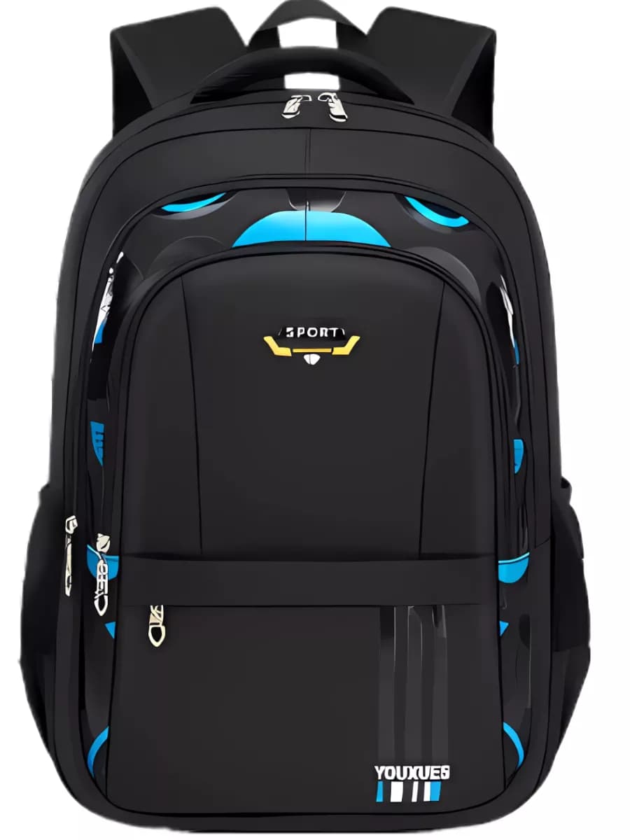 Рюкзак черный школьный для подростков