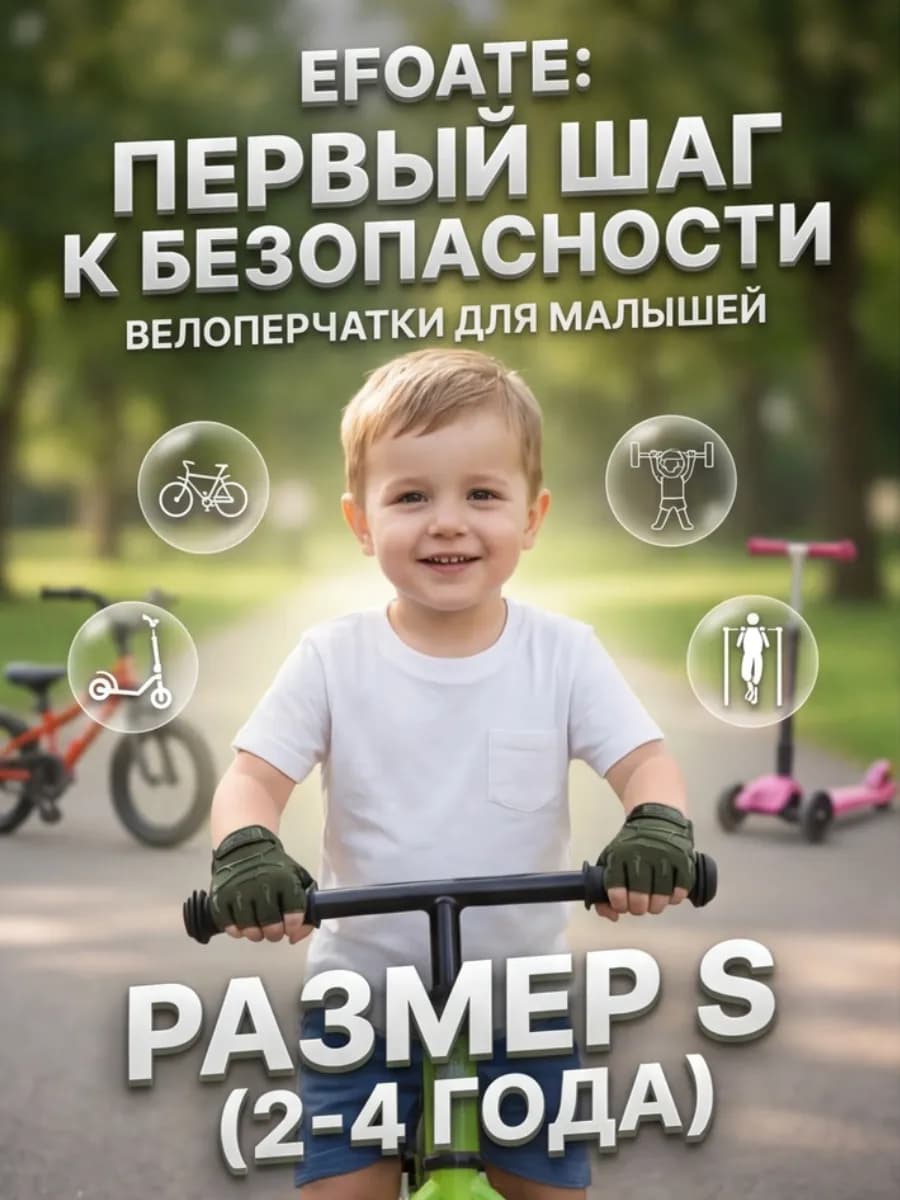 Спортивные велосипедные перчатки без пальцев