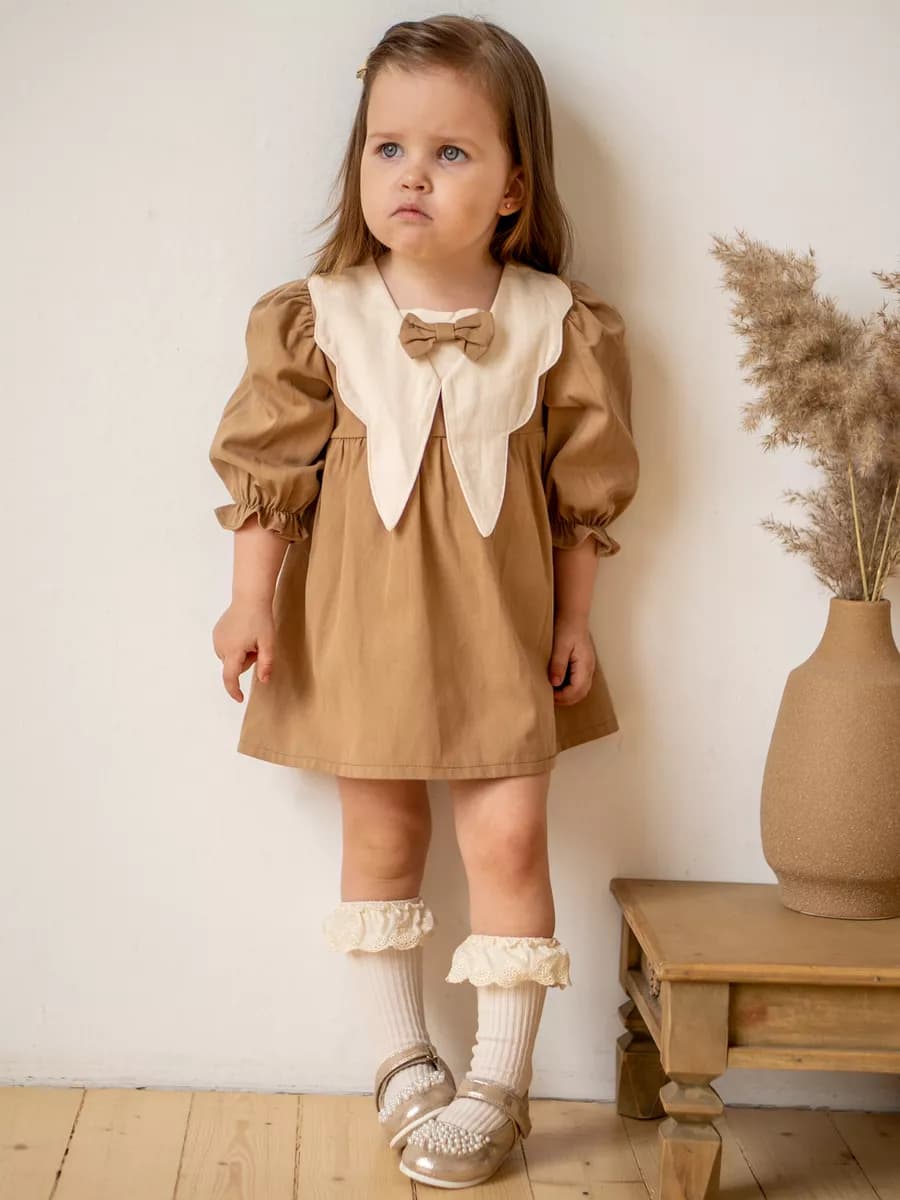 Платье для девочки нарядное в садик - фото 1