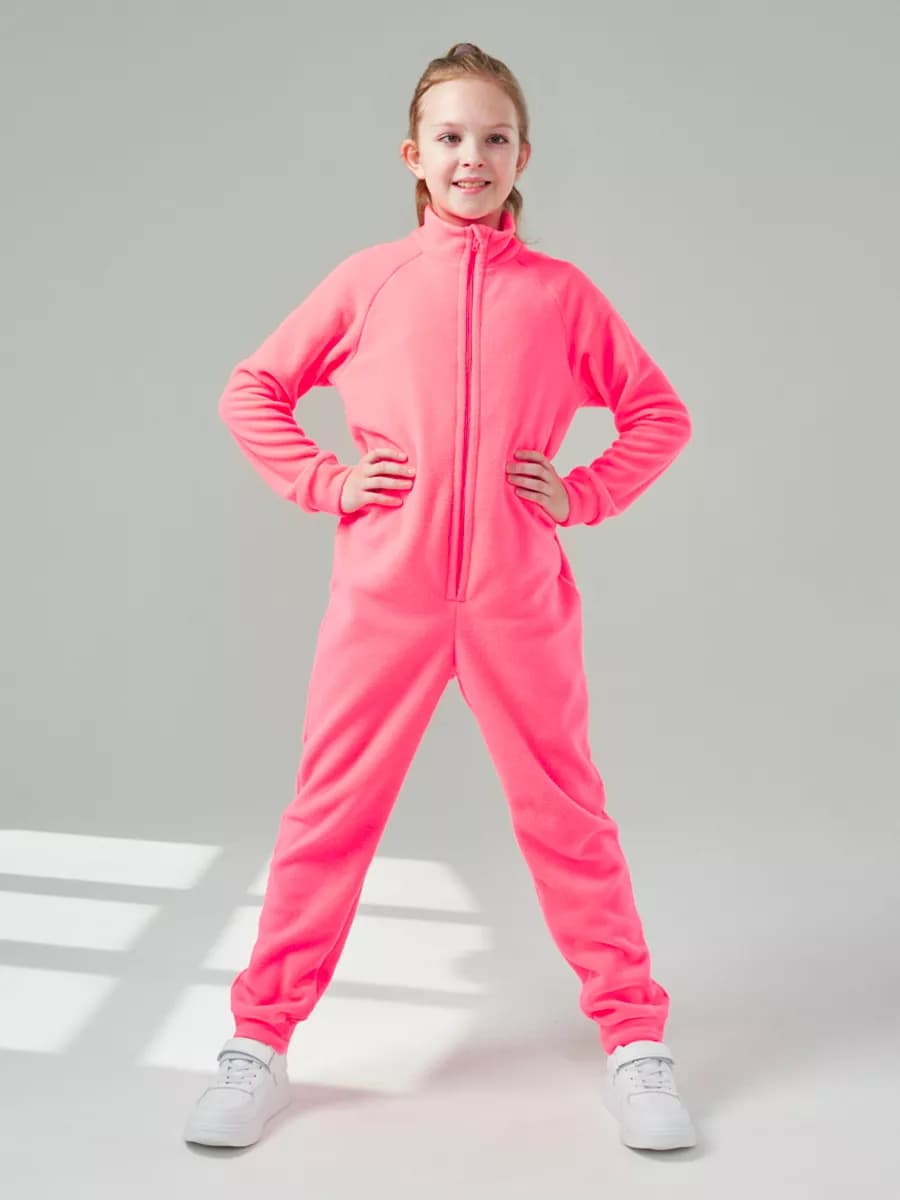 Флисовый костюм для девочки