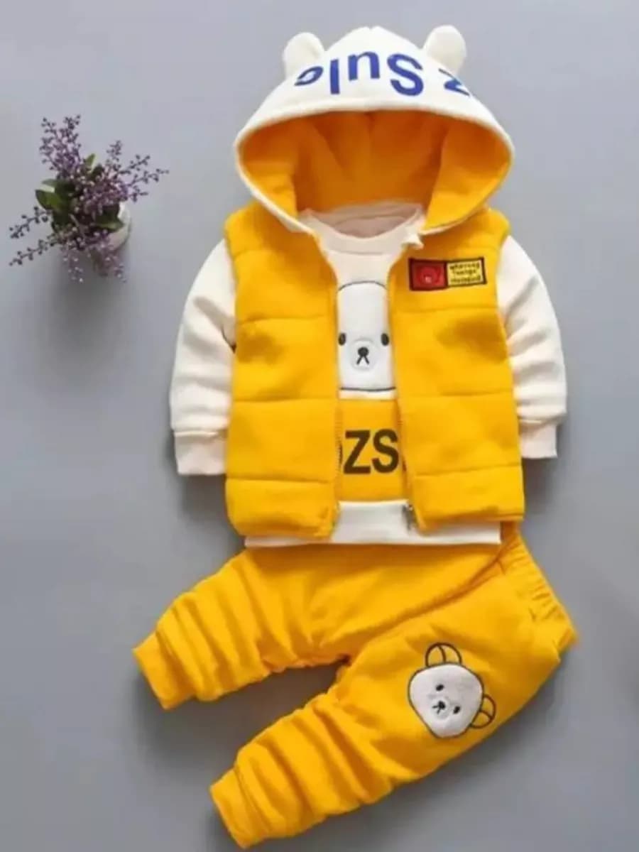 Костюм детский тройка с начесом