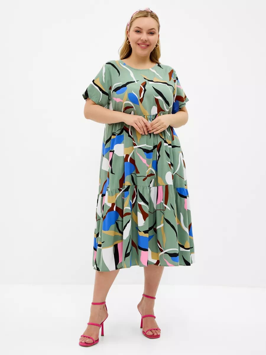 Платье сарафан летнее свободное - фото 1