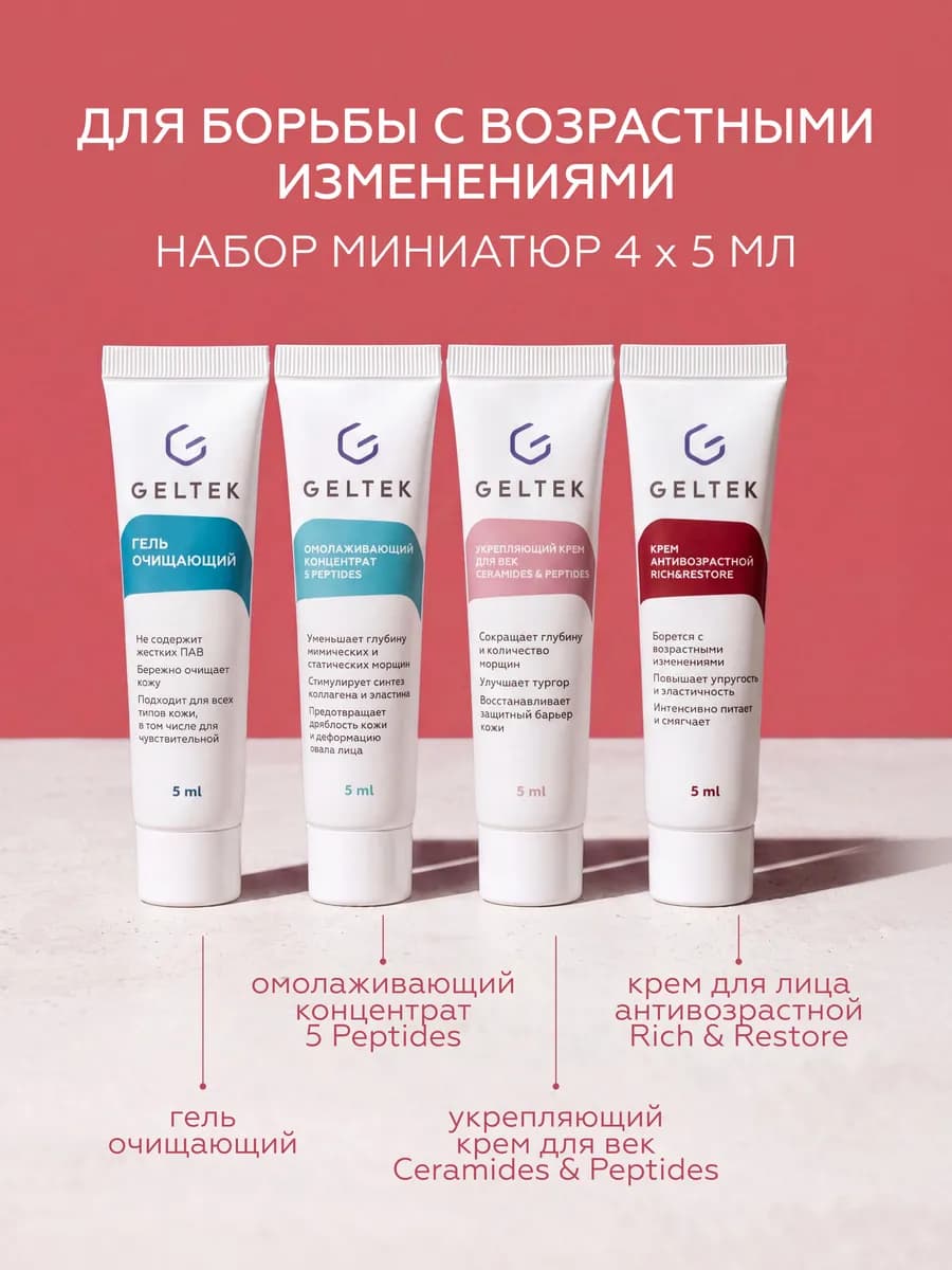 Набор миниатюр для борьбы с возрастными изменениями