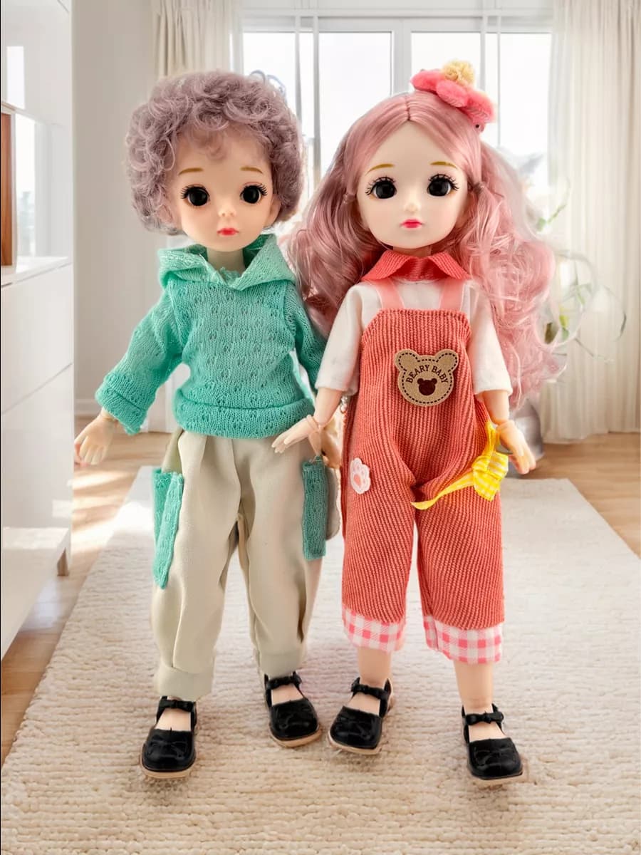 Куклы для девочек. Набор из 2 штук