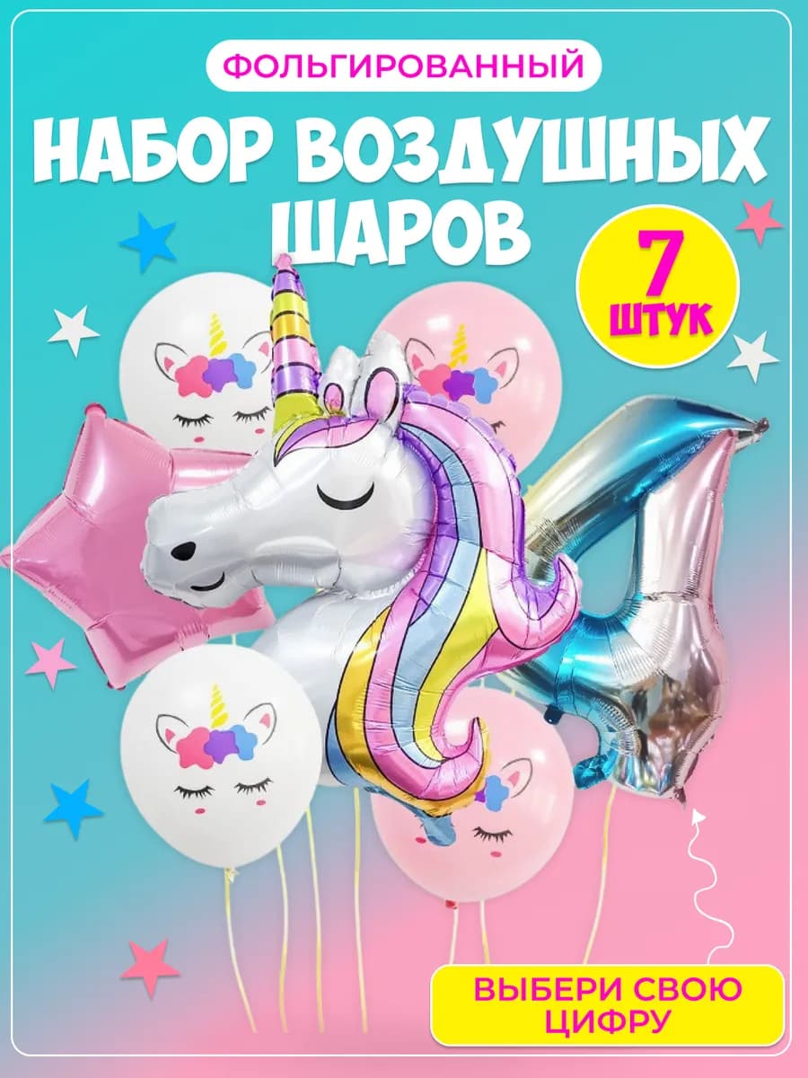 Набор шаров для дня рождения