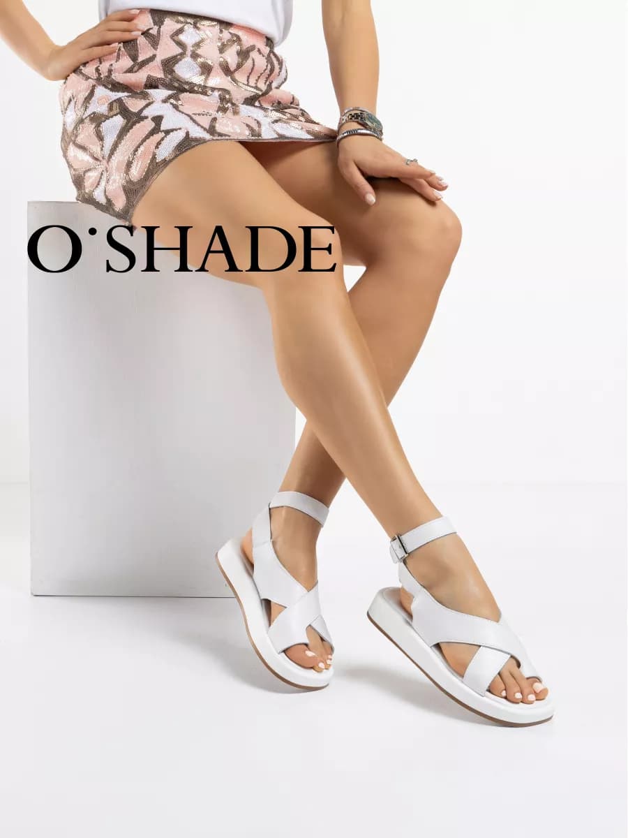 Сандалии женские белые