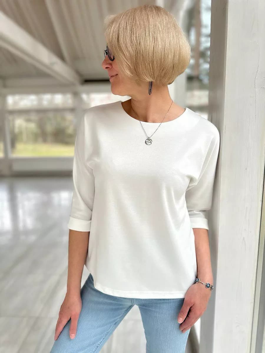 Джемпер тонкий оверсайз большого размера кофта