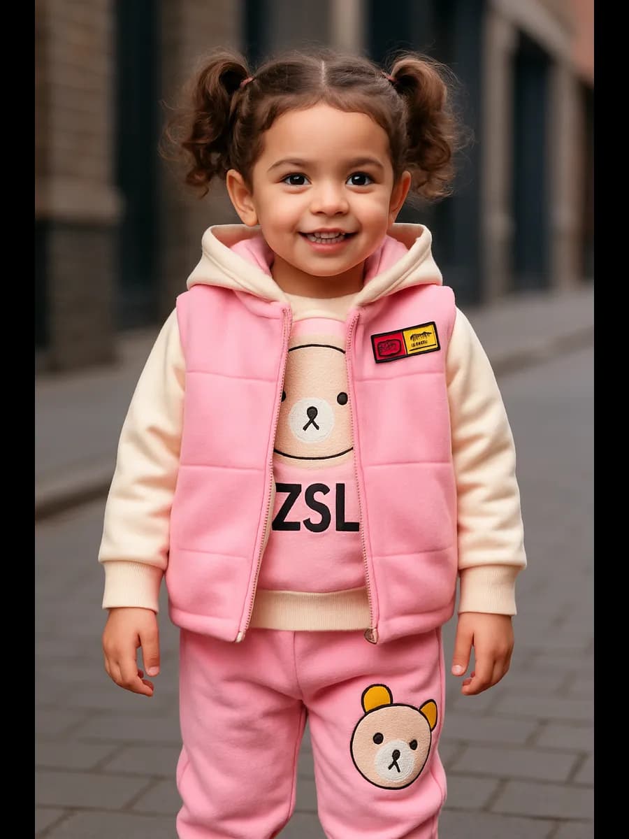 Костюм детский тройка с начесом