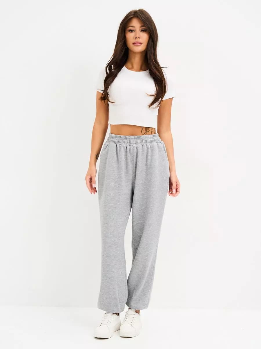 Брюки спортивные свободные - фото 1