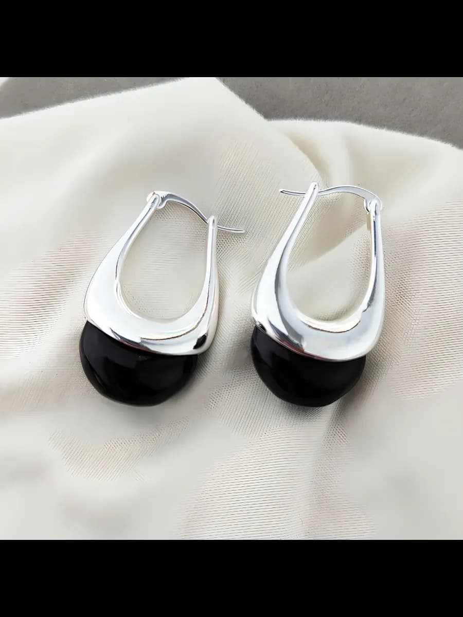 Серьги капельки