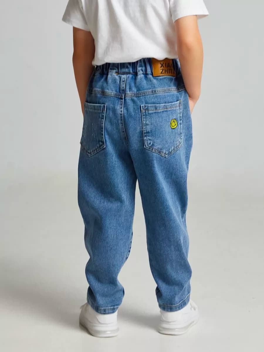 Джинсы на резинке