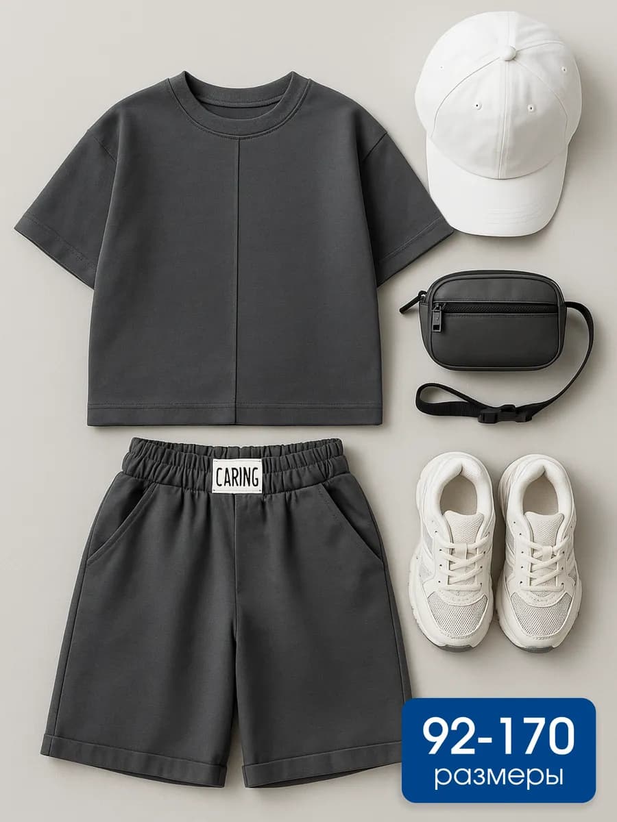 Костюм летний шорты и футболка