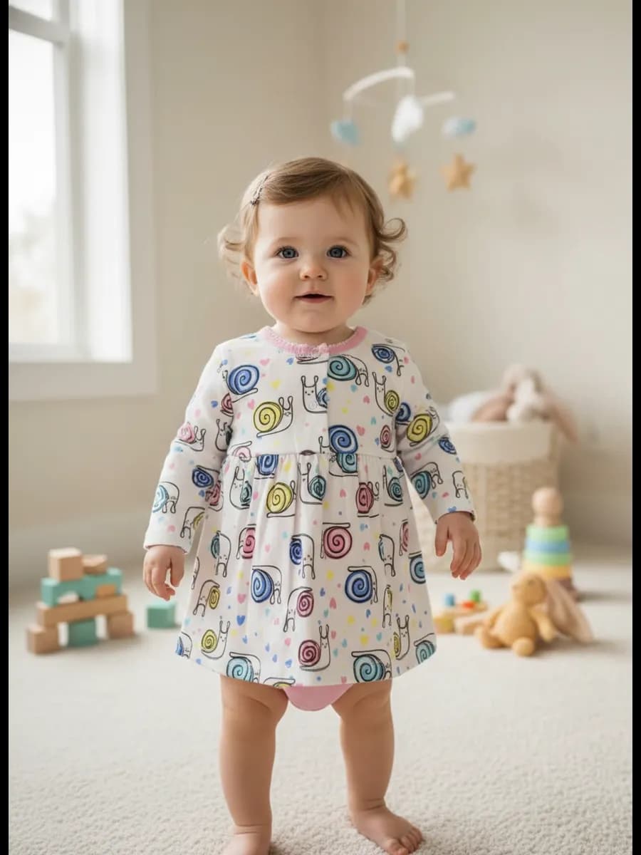 Платье боди для малышей