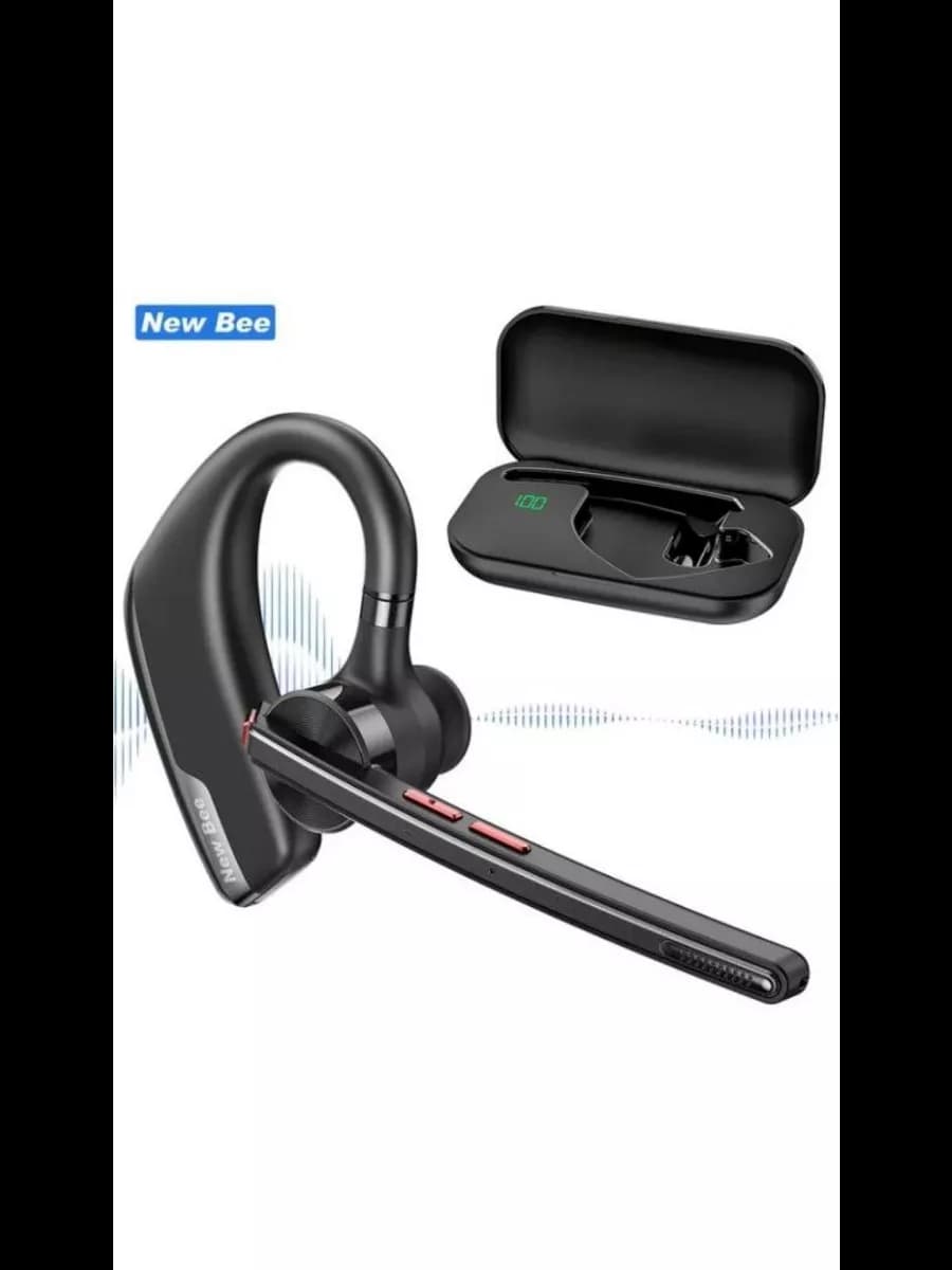 Гарнитура для телефона блютуз для водителя New Bee M-51