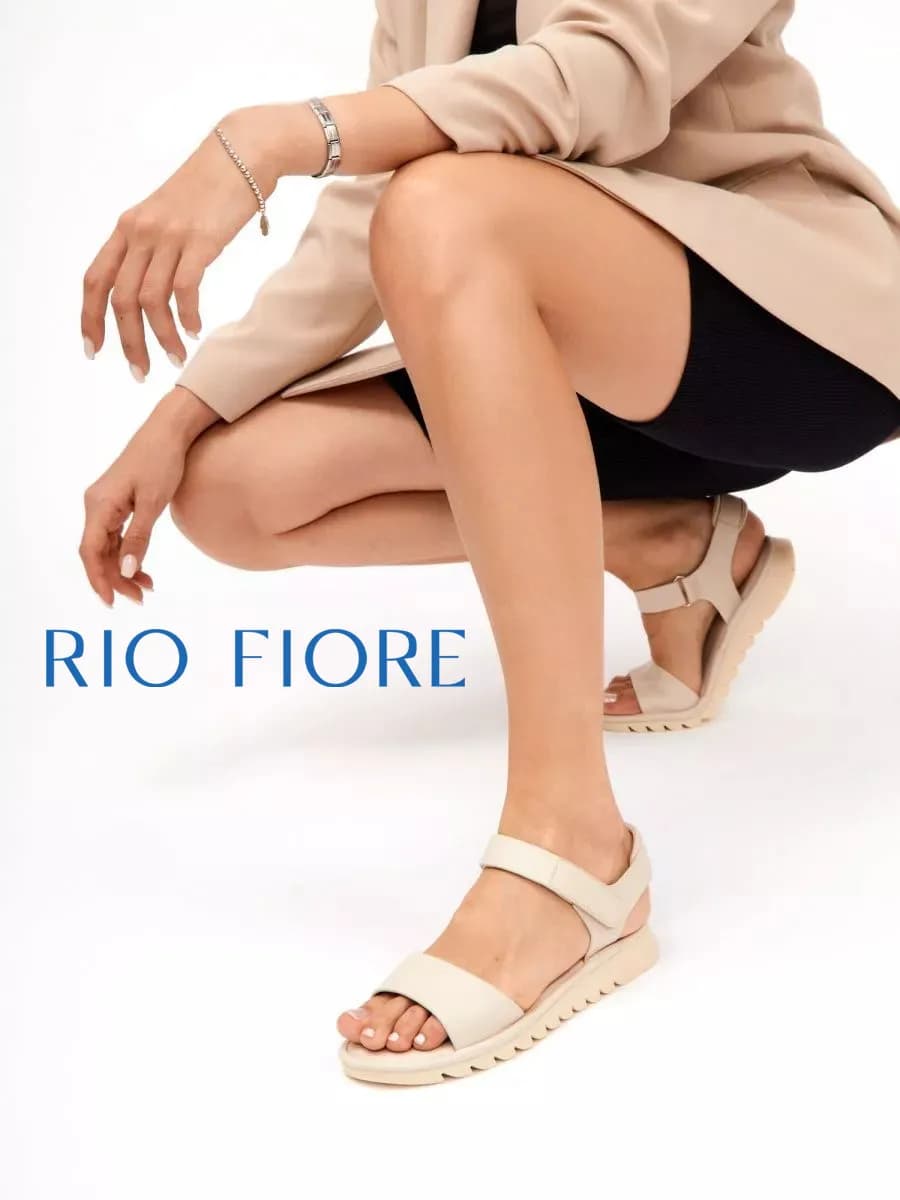 Босоножки летние на липучках с ремешком