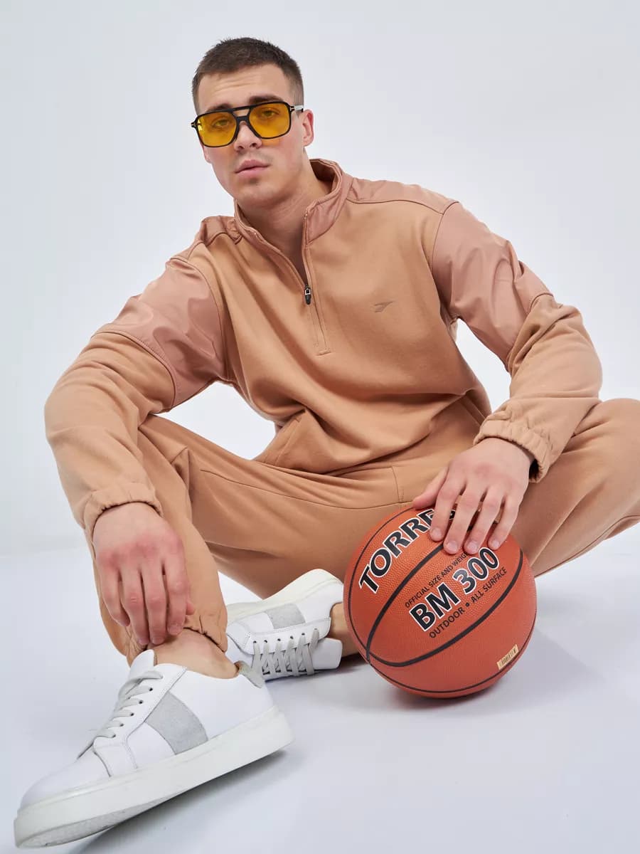 Спортивный костюм двухнитка без капюшона