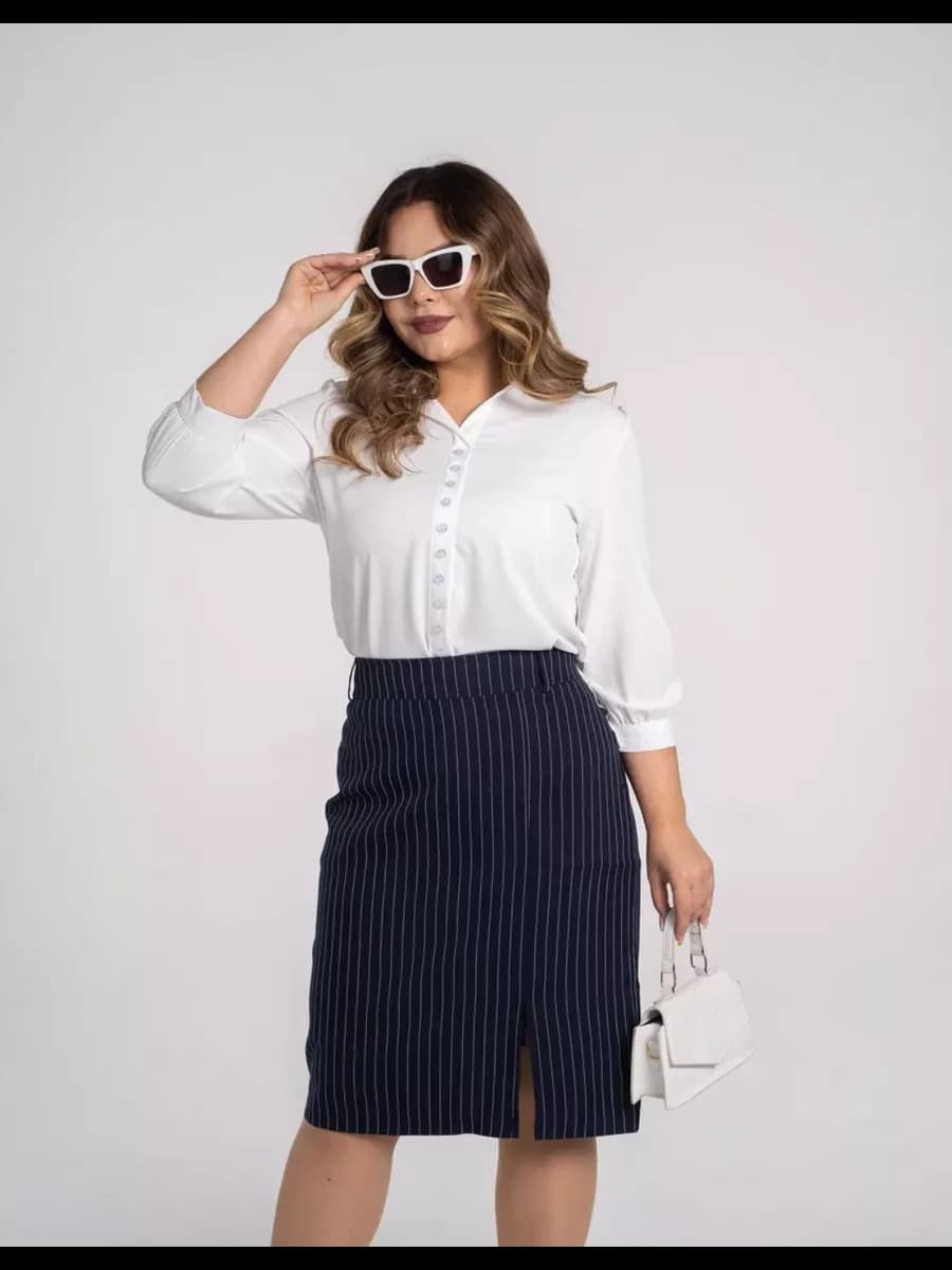 юбка женская больших размеров - фото 1