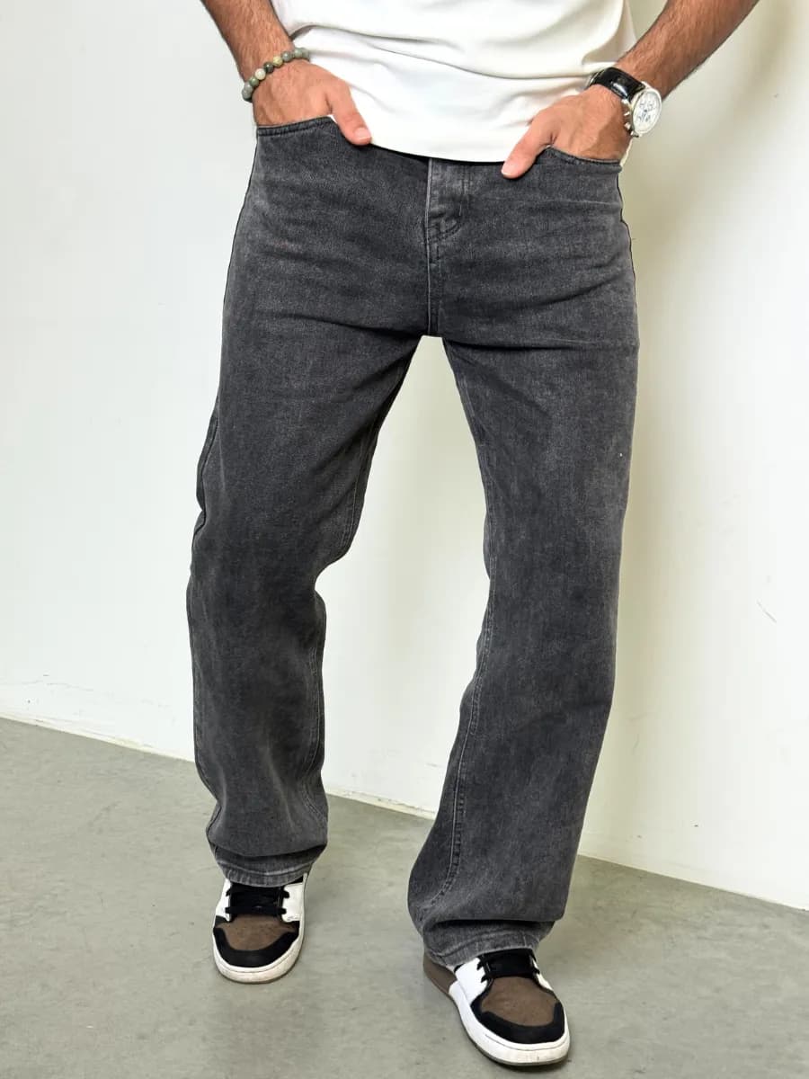 Джинсы трубы прямые широкие