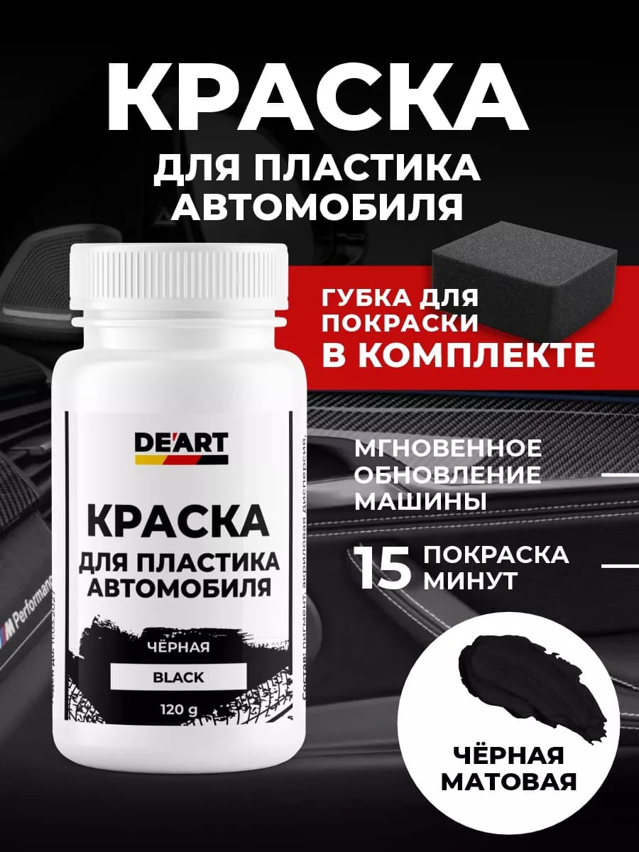 Краска для пластика автомобиля