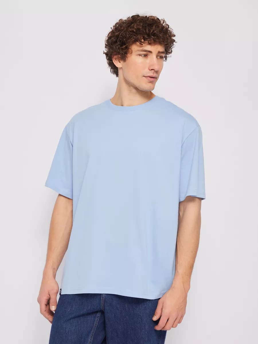 Мужская футболка из хлопка оверсайз