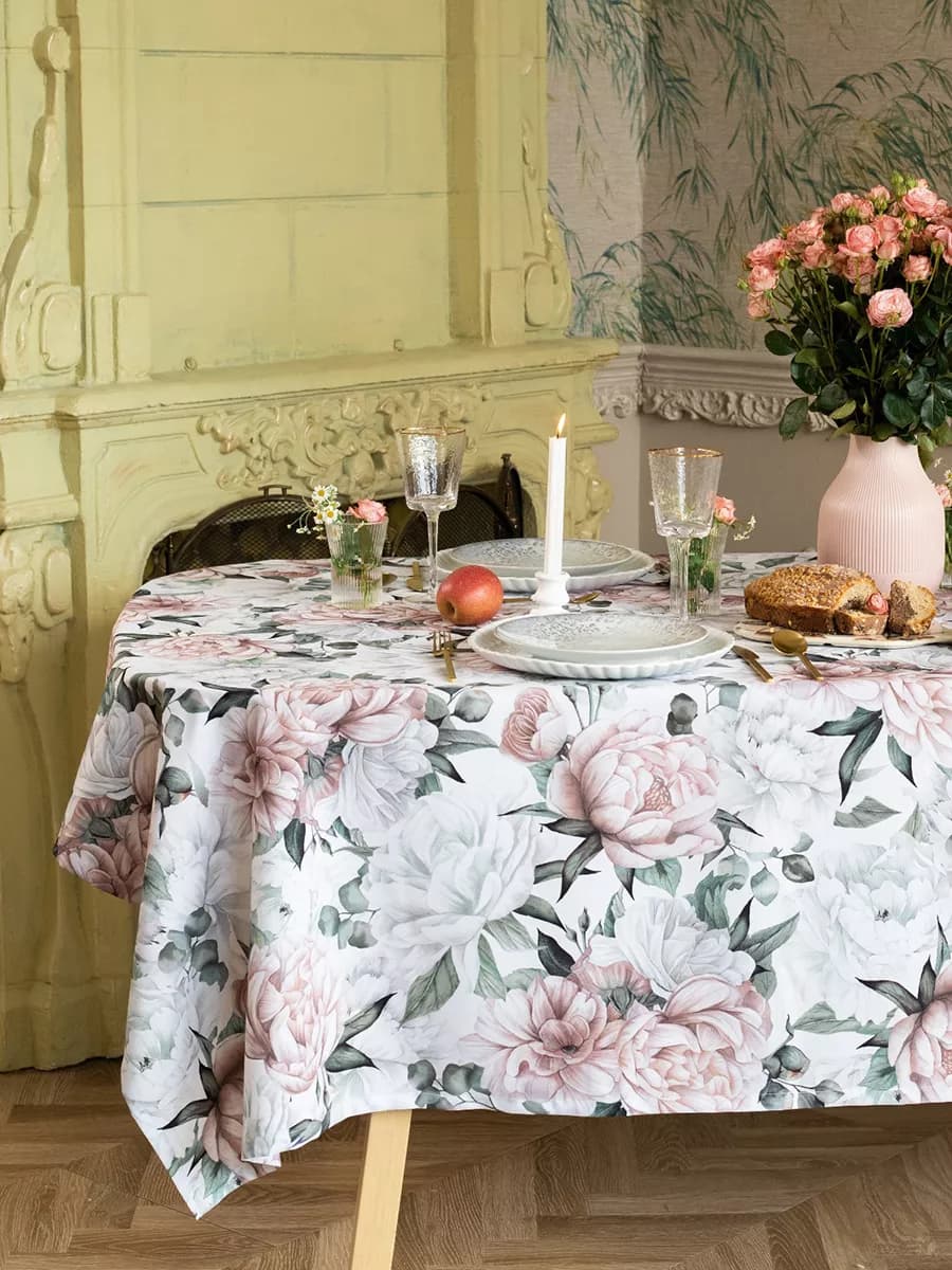 Скатерть на стол 145х180 см прямоугольная