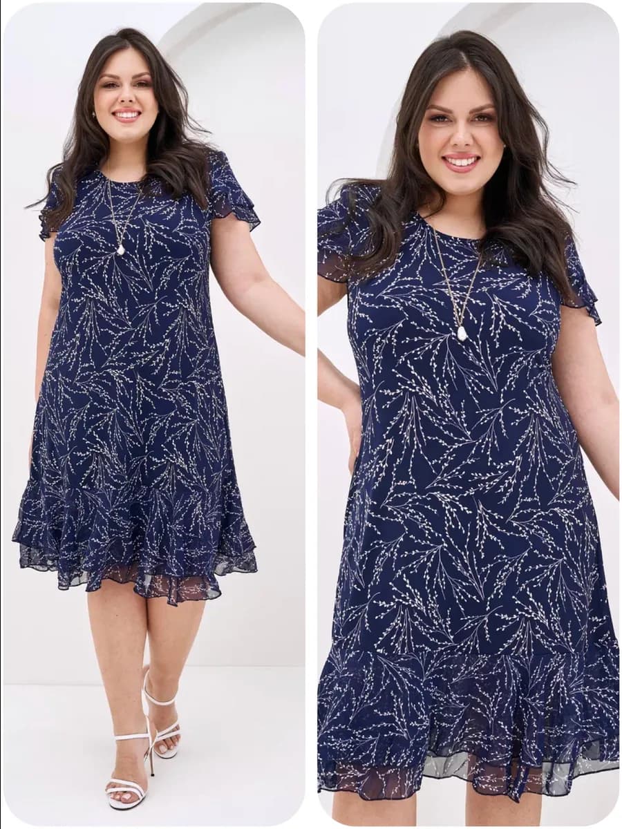 Платье летнее больших размеров - фото 1