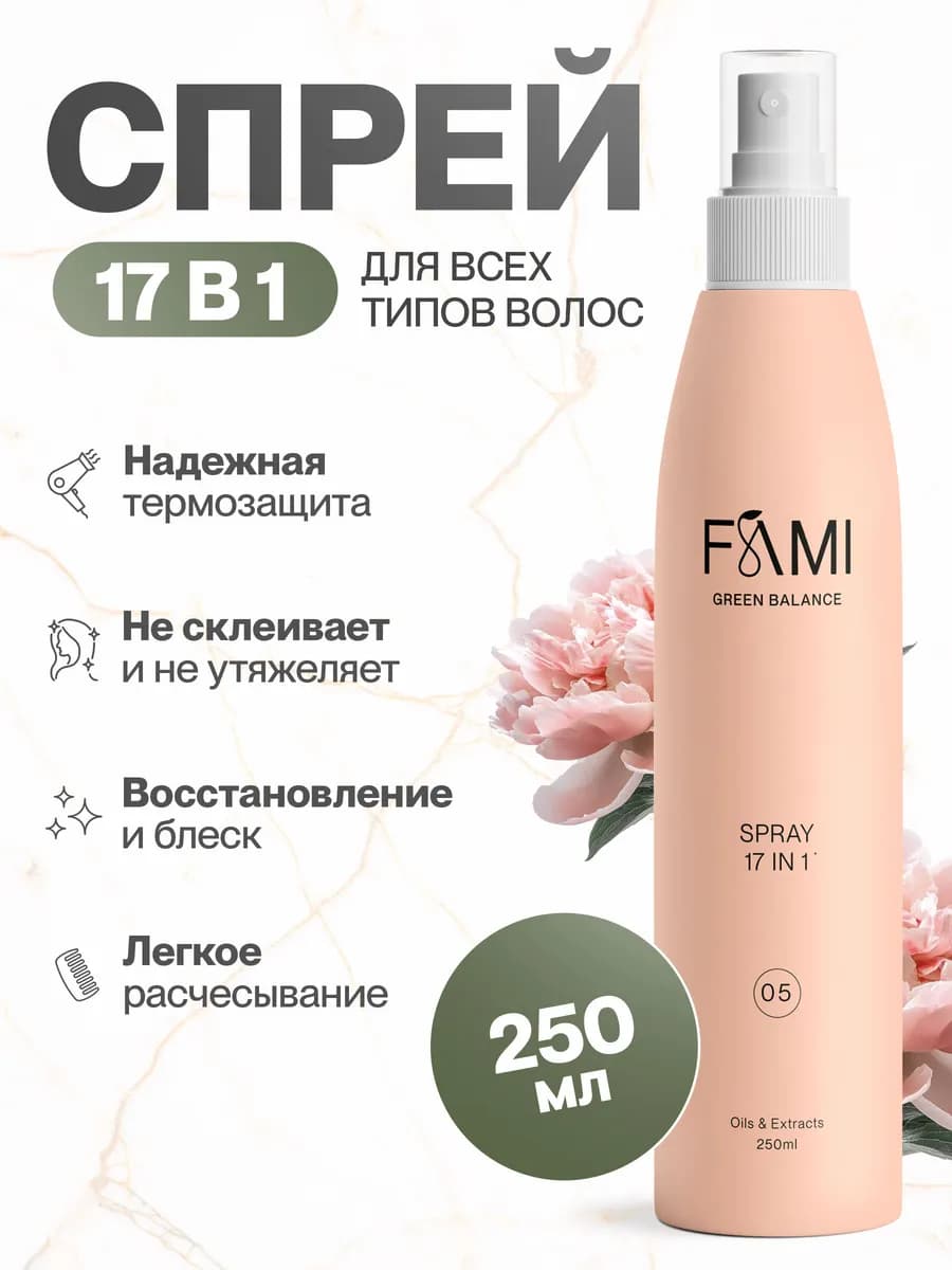 Спрей для волос термозащита