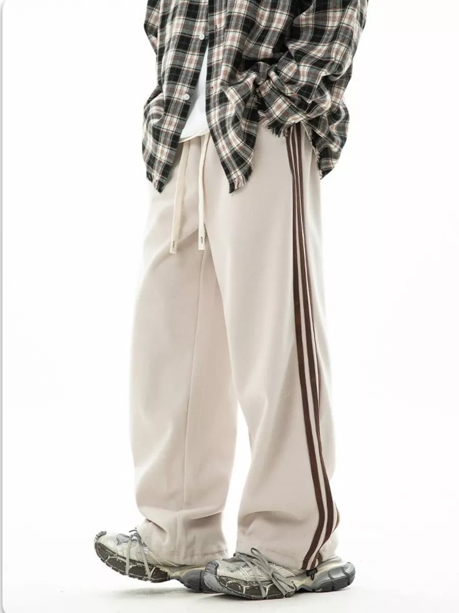 Штаны спортивные y2k в корейском стиле - фото 1