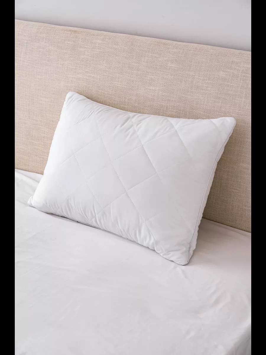 Подушка 50х70 стеганный чехол на молнии