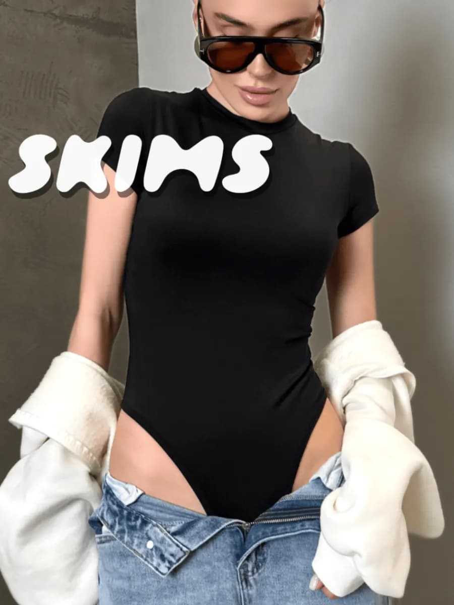 Боди с коротким рукавом