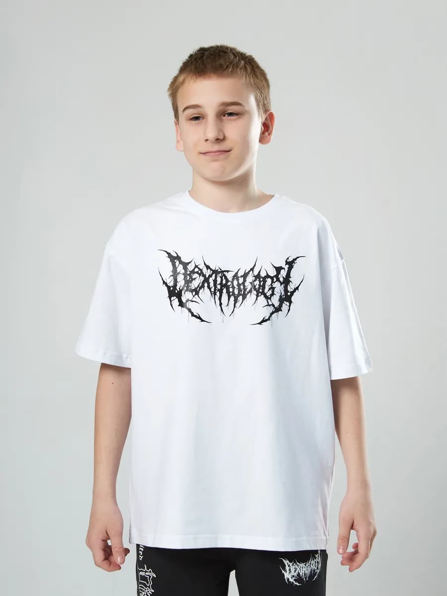 Футболка с принтом подростковая