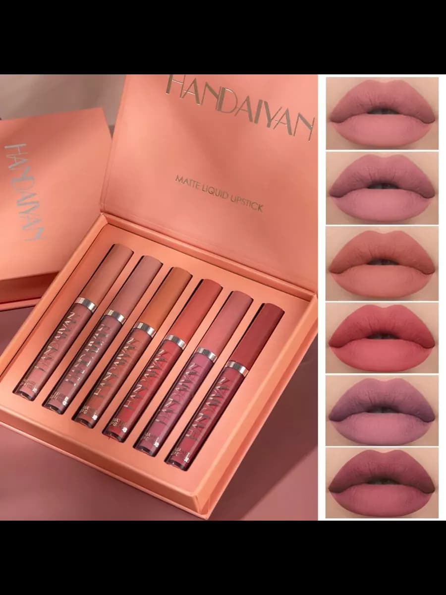 Помада для губ жидкая матовая тон В